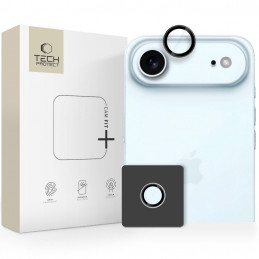 „Tech-Protect Camring Fit+“ kameros dėklas, skirtas „iPhone 17 Air“ – juodas