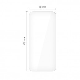 „Tech-Protect Glass Fit+“ 2 grūdinto stiklo pakuotė, skirta „iPhone 17 Air“ – skaidri