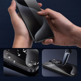 „Tech-Protect Glass Fit+“ 2 grūdinto stiklo pakuotė, skirta „iPhone 17 Air“ – skaidri
