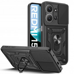 „Tech-Protect CamShield Pro“ dėklas, skirtas „Xiaomi Redmi 15C“ – juodas