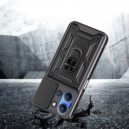 „Tech-Protect CamShield Pro“ dėklas, skirtas „Xiaomi Redmi 15C“ – juodas