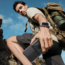 „Tech-Protect CamShield Pro“ dėklas, skirtas „Xiaomi Redmi 15C“ – juodas