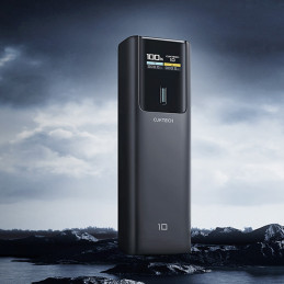 Nešiojamoji baterija „Cuktech CKPB100PGLBL“ 150 W 10000 mAh USB-C USB-A - juoda
