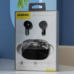„Dudao U8 TWS“ belaidės ausinės – juodos