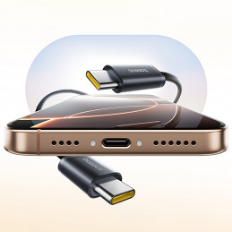 „Baseus Dynamic 4 Pro Fast USB-C“ laidas – USB-C 100W 1m – juodas