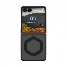 UAG Mouve dėklas su „MagSafe“ technologija, skirtas „Samsung Galaxy Z Flip 7“ – juodas