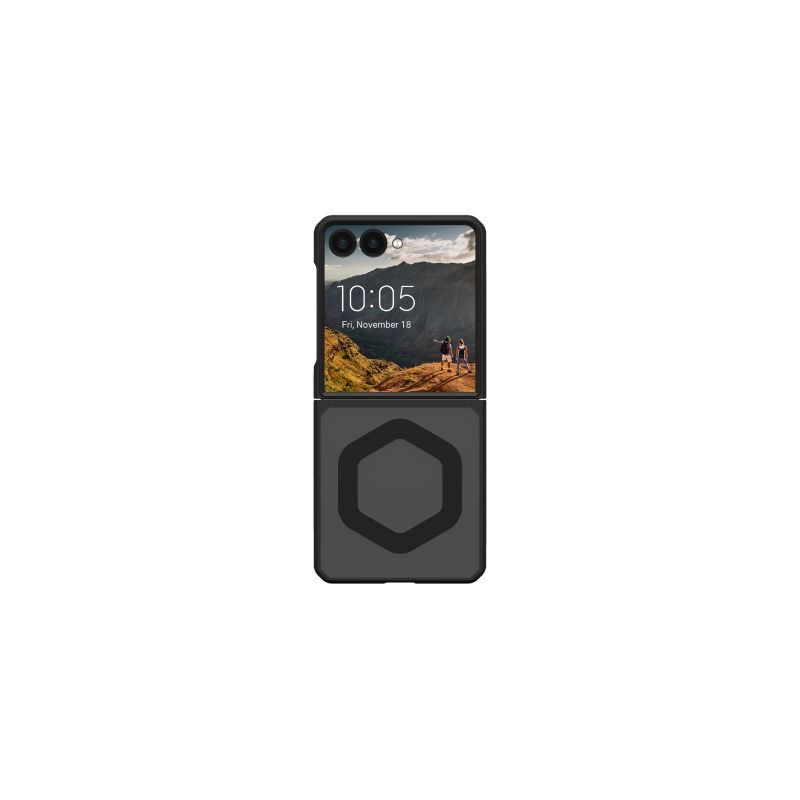 UAG Mouve dėklas su „MagSafe“ technologija, skirtas „Samsung Galaxy Z Flip 7“ – juodas