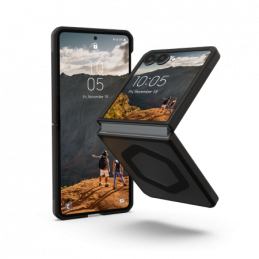 UAG Mouve dėklas su „MagSafe“ technologija, skirtas „Samsung Galaxy Z Flip 7“ – juodas
