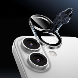 „Tech-Protect Cam Fit+“ kameros dėklas, skirtas „iPhone 17“ – skaidrus