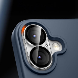 „Tech-Protect Cam Fit+“ kameros dėklas, skirtas „iPhone 17“ – skaidrus
