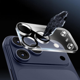 „Tech-Protect Cam Fit+“ kameros dėklas, skirtas „iPhone 17 Pro“ – skaidrus