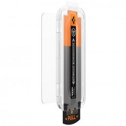„Spigen Glas.TR EZ Fit Pro“ grūdinto stiklo apsauginis stiklas iPhone 17 Air telefonui – skaidrus