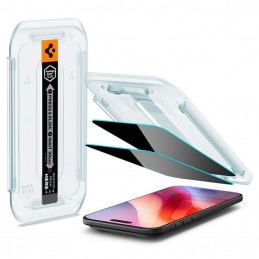 „Spigen Glas.TR EZ Fit“ 2 vnt. „iPhone 17 Air“ apsauginių stiklų