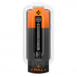 „Spigen Glas.TR EZ Fit“ privatumo stiklas, skirtas „iPhone 17 Air“