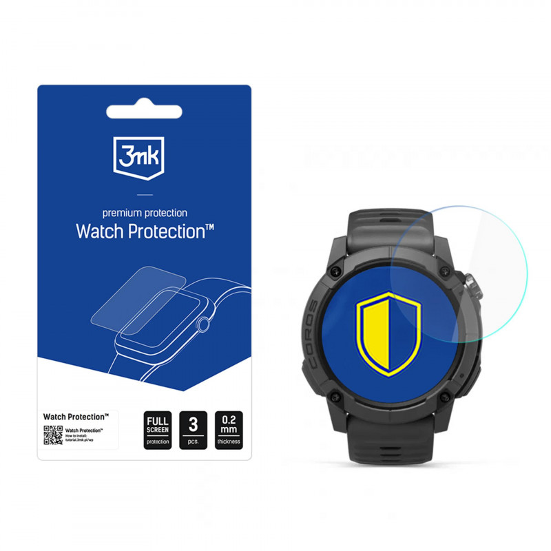 3mk Watch Protection ARC išmaniojo laikrodžio ekrano apsauga, skirta „Coros Nomad“
