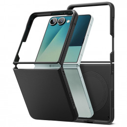 „Ringke Onyx“ magnetinis „MagSafe“ dėklas, skirtas „Samsung Galaxy Z Flip 7“ – juodas