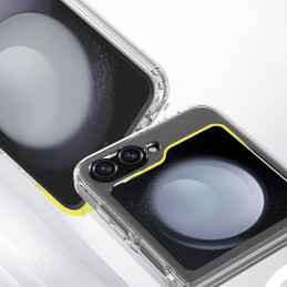 „Tech-Protect FlexAir Hybrid MagSafe“ dėklas, skirtas „Samsung Galaxy Z Flip 6 / 7 FE“ – skaidrus