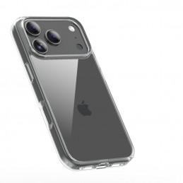 „Tech-Protect FlexAir“ hibridinis dėklas, skirtas „iPhone 17 Pro“ – skaidrus