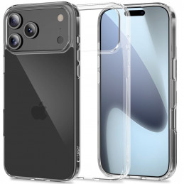 „Tech-Protect FlexAir“ hibridinis dėklas, skirtas „iPhone 17 Pro Max“ – skaidrus