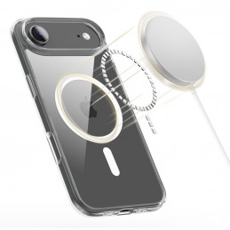 „Tech-Protect FlexAir Hybrid MagSafe“ dėklas, skirtas „iPhone 17 Air“ – skaidrus