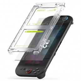„Ringke Easy Slide“ 2 grūdinto stiklo pakuotė, skirta „Nintendo Switch 2“ – permatoma