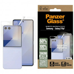„PanzerGlass FlipFoldFlex 2-in-1“ apsauginis rinkinys „Classic Fit Glass“ + itin plati TPU plėvelė, skirta „Samsung Gala...