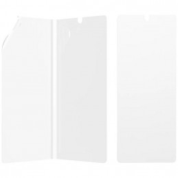 „PanzerGlass FlipFoldFlex 2-in-1“ apsauginis rinkinys „Classic Fit Glass“ + itin plati TPU plėvelė, skirta „Samsung Gala...