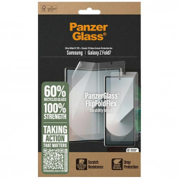 „PanzerGlass FlipFoldFlex 2-in-1“ apsauginis rinkinys „Classic Fit Glass“ + itin plati TPU plėvelė, skirta „Samsung Gala...