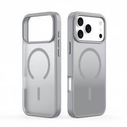 „Dux Ducis Yind“ „iPhone 17 Pro“ dėklas, suderinamas su „MagSafe“ – pilkas