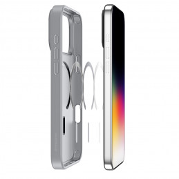 „Dux Ducis Yind“ „iPhone 17 Pro“ dėklas, suderinamas su „MagSafe“ – pilkas
