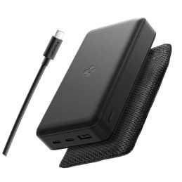 „Spigen EA3030“ 30000mAh 30W išorinė baterija – juoda