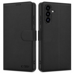 „Tech-Protect“ piniginės dėklas, skirtas „Samsung Galaxy A26 5G / A17 4G / 5G“ – juodas