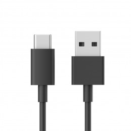 „Cuktech CKATC310NCBK“ USB-A - USB-C kabelis 1 m - juodas