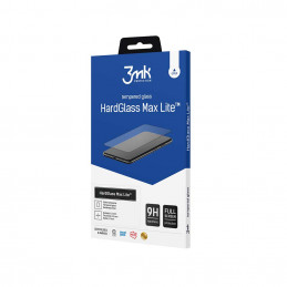 3mk HardGlass Max Lite juodas grūdintas stiklas Xiaomi Redmi Note 15 Pro telefonui