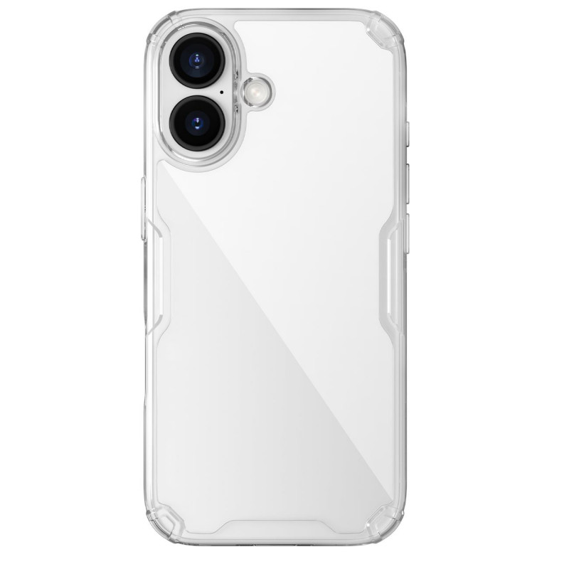 „Nillkin Nature TPU Pro“ dėklas, skirtas „iPhone 17“ – skaidrus