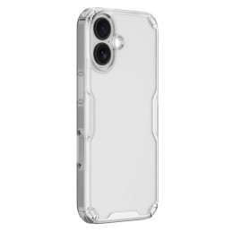 „Nillkin Nature TPU Pro“ dėklas, skirtas „iPhone 17“ – skaidrus