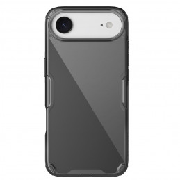 „Nillkin Nature TPU Pro“ dėklas, skirtas „iPhone 17 Air“ – permatomas juodas