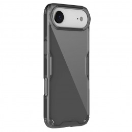 „Nillkin Nature TPU Pro“ dėklas, skirtas „iPhone 17 Air“ – permatomas juodas