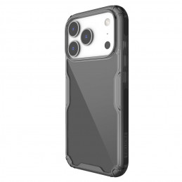 „Nillkin Nature TPU Pro“ dėklas, skirtas „iPhone 17 Pro“ – permatomas juodas
