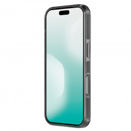 „Nillkin Nature TPU Pro“ magnetinis dėklas, suderinamas su „MagSafe“, skirtas „iPhone 17 Pro“ – permatomas juodas