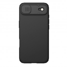 „Nillkin CamShield Pro“ magnetinis dėklas, suderinamas su „MagSafe“, skirtas „iPhone 17 Air“ – juodas