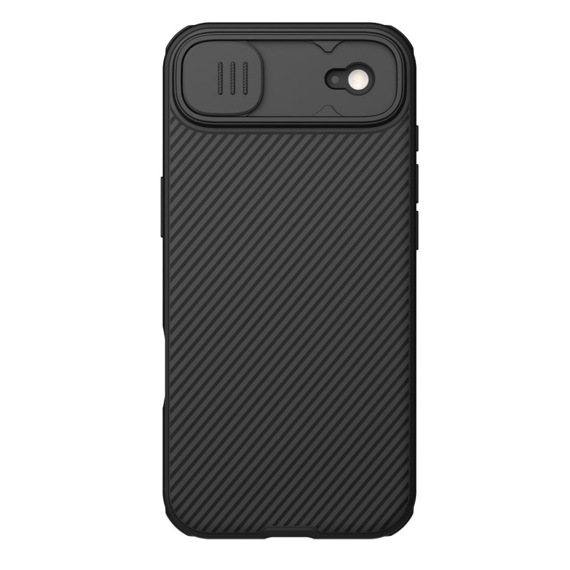 „Nillkin CamShield Pro“ magnetinis dėklas, suderinamas su „MagSafe“, skirtas „iPhone 17 Air“ – juodas