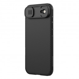 „Nillkin CamShield Pro“ magnetinis dėklas, suderinamas su „MagSafe“, skirtas „iPhone 17 Air“ – juodas