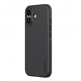 „Nillkin Super Frosted Shield Pro“ magnetinis dėklas, suderinamas su „MagSafe“, skirtas „iPhone 17“ – juodas