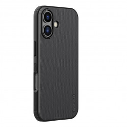 „Nillkin Super Frosted Shield Pro“ magnetinis dėklas, suderinamas su „MagSafe“, skirtas „iPhone 17“ – juodas