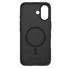 „Nillkin Super Frosted Shield Pro“ magnetinis dėklas, suderinamas su „MagSafe“, skirtas „iPhone 17“ – juodas