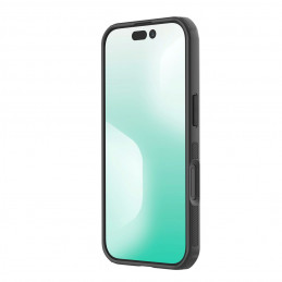 „Nillkin Super Frosted Shield Pro“ magnetinis dėklas, suderinamas su „MagSafe“, skirtas „iPhone 17“ – juodas