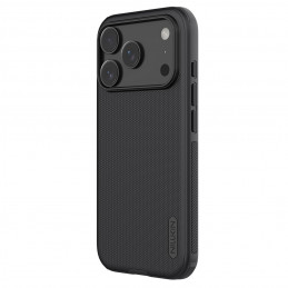 „Nillkin Super Frosted Shield Pro“ magnetinis dėklas, suderinamas su „MagSafe“, skirtas „iPhone 17 Pro Max“ – juodas