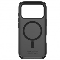 „Nillkin Super Frosted Shield Pro“ magnetinis dėklas, suderinamas su „MagSafe“, skirtas „iPhone 17 Pro Max“ – juodas