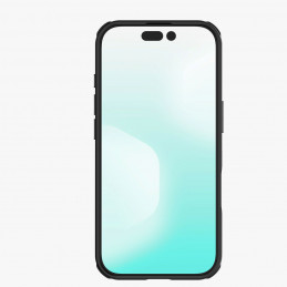 „Nillkin Super Frosted Shield Pro“ magnetinis dėklas, suderinamas su „MagSafe“, skirtas „iPhone 17“ – permatomas juodas